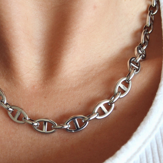 Collar Juana Silver