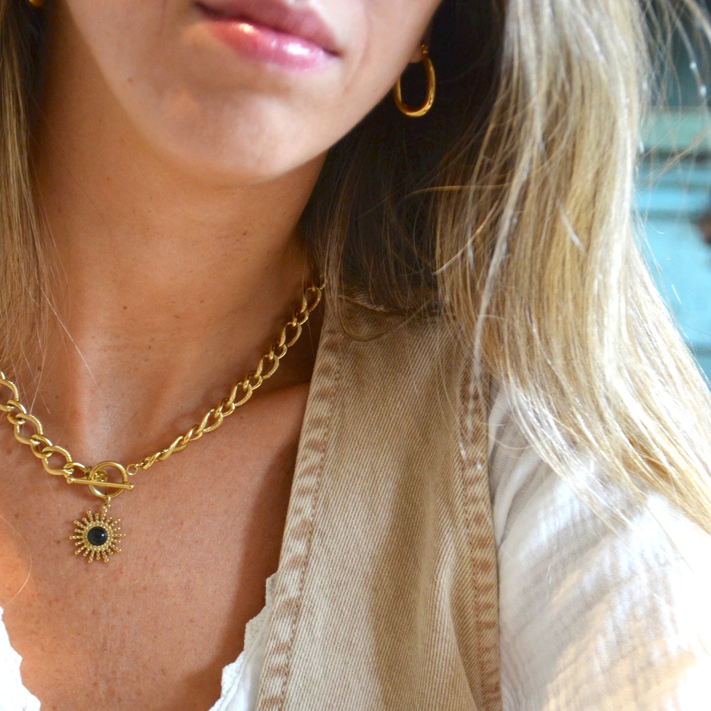 Collar Timón Sol