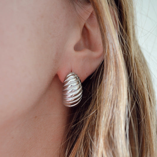 Aros Dalía Silver